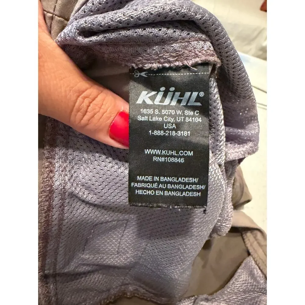 KÜHL Renegade Stealth Hiking Shorts Men 38 Olive Cargo
